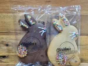 Plain and Choc Bunny